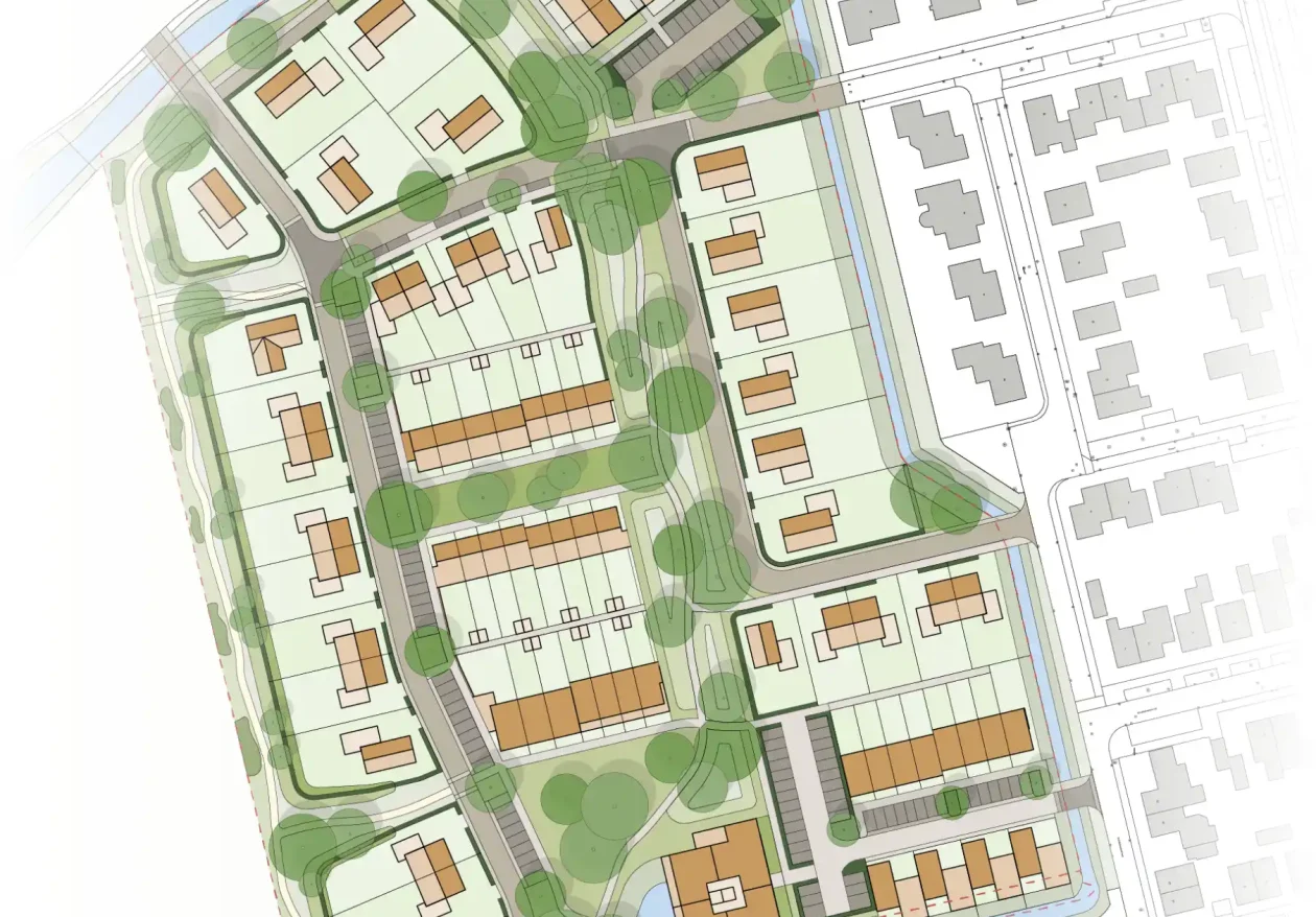 H4A Projectontwikkeling bij Aan de Kreek in Sint Philipsland.